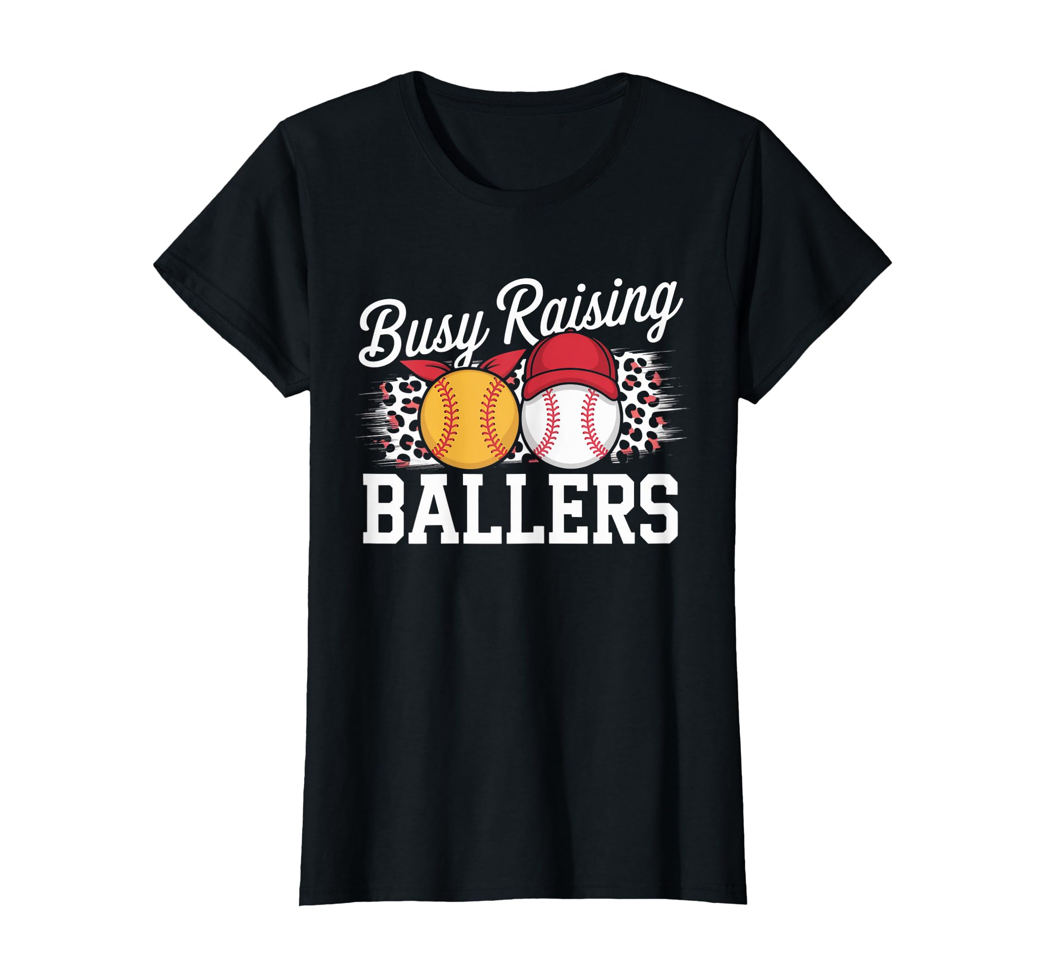Busy Raising Ballers Softball Baseball T-Shirt - Aesthetic Graphic Unisex - T-Shirt, Sweatshirt, Hoodie