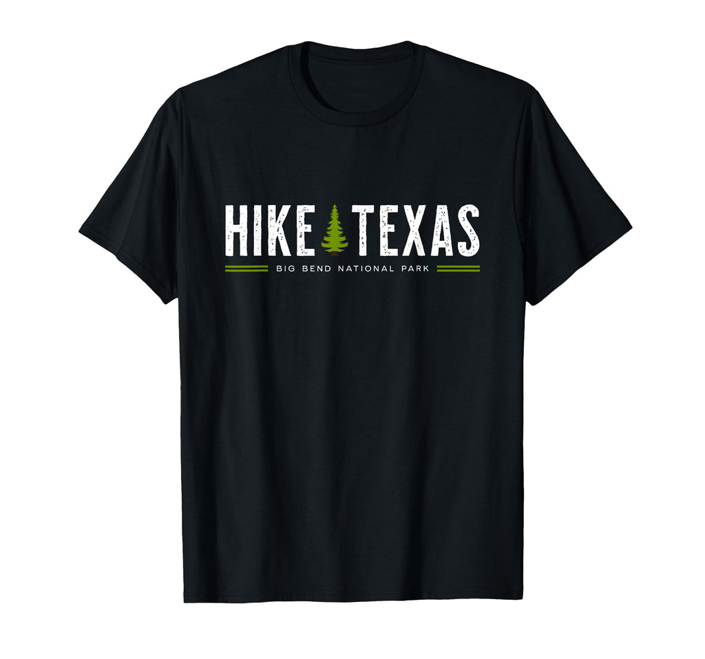 Texas Big Bend National Park Hike Tree T-Shirt - Minimalist Print Unisex - T-Shirt, Sweatshirt, Hoodie