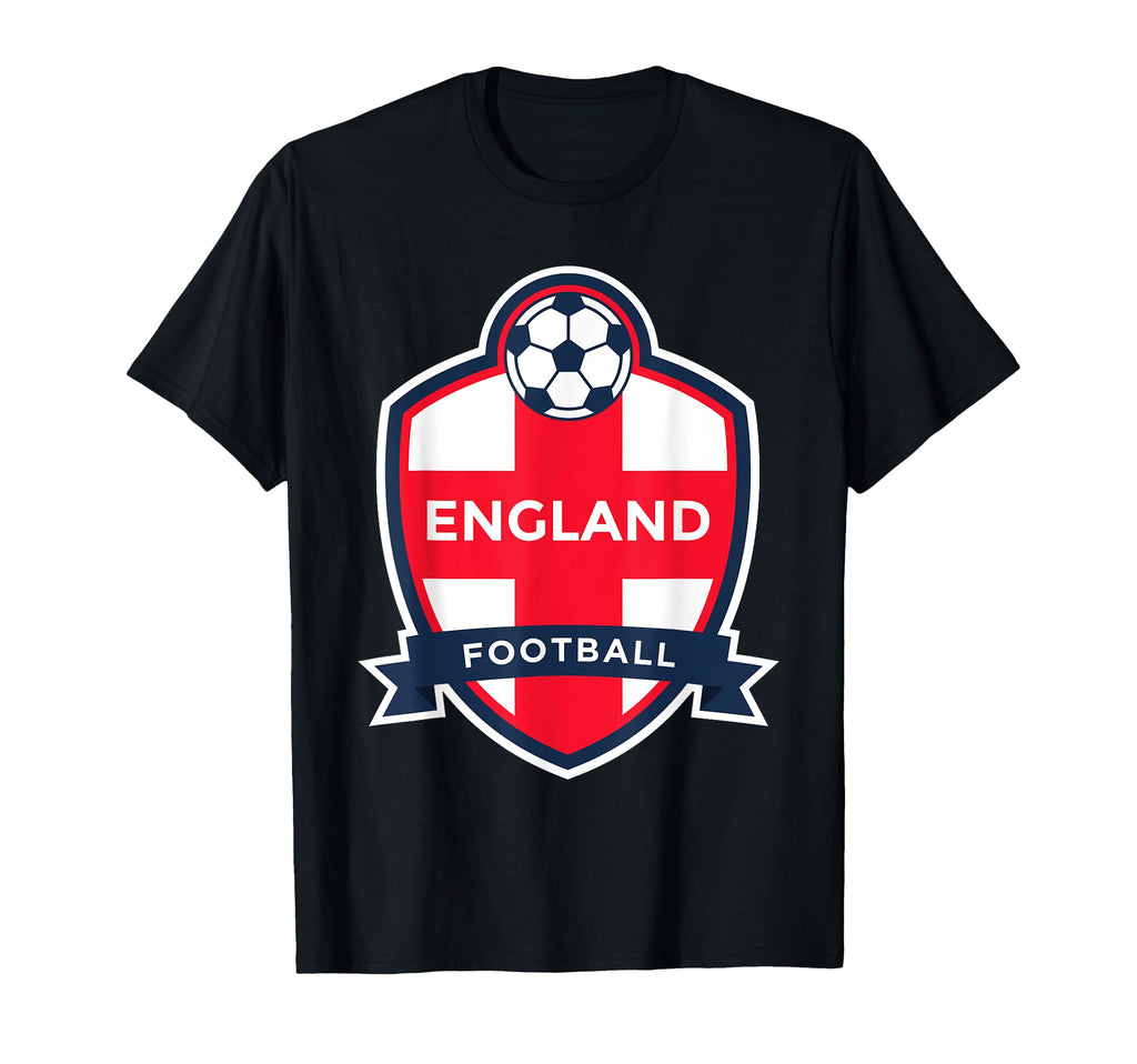 England Flag Football Soccer English T-Shirt - Fun Novelty Design Unisex - T-Shirt, Sweatshirt, Hoodie