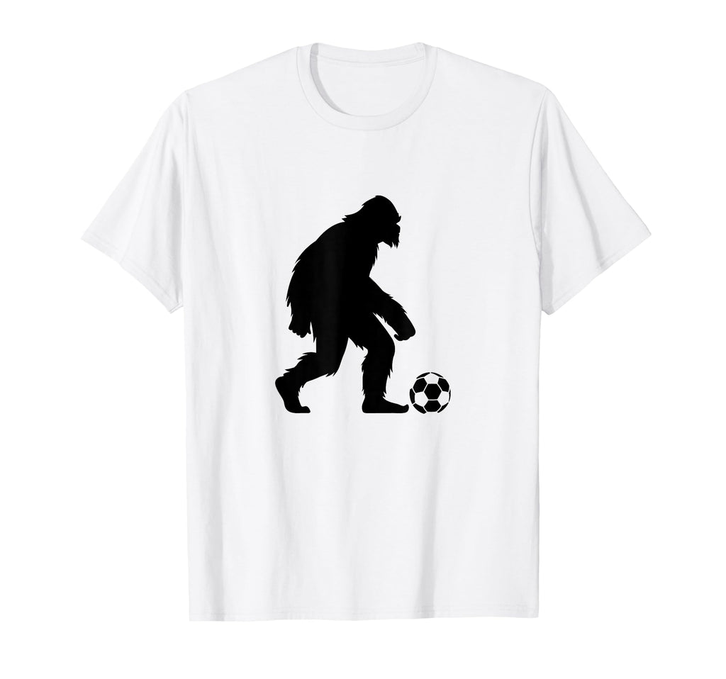 Funny Bigfoot Soccer Football T-Shirt - Aesthetic Graphic Men Women - T-Shirt, Sweatshirt, Hoodie