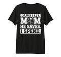 Funny Soccer Goalkeeper Mom Soccer T-Shirt - Aesthetic Graphic for Adults - T-Shirt, Sweatshirt, Hoodie