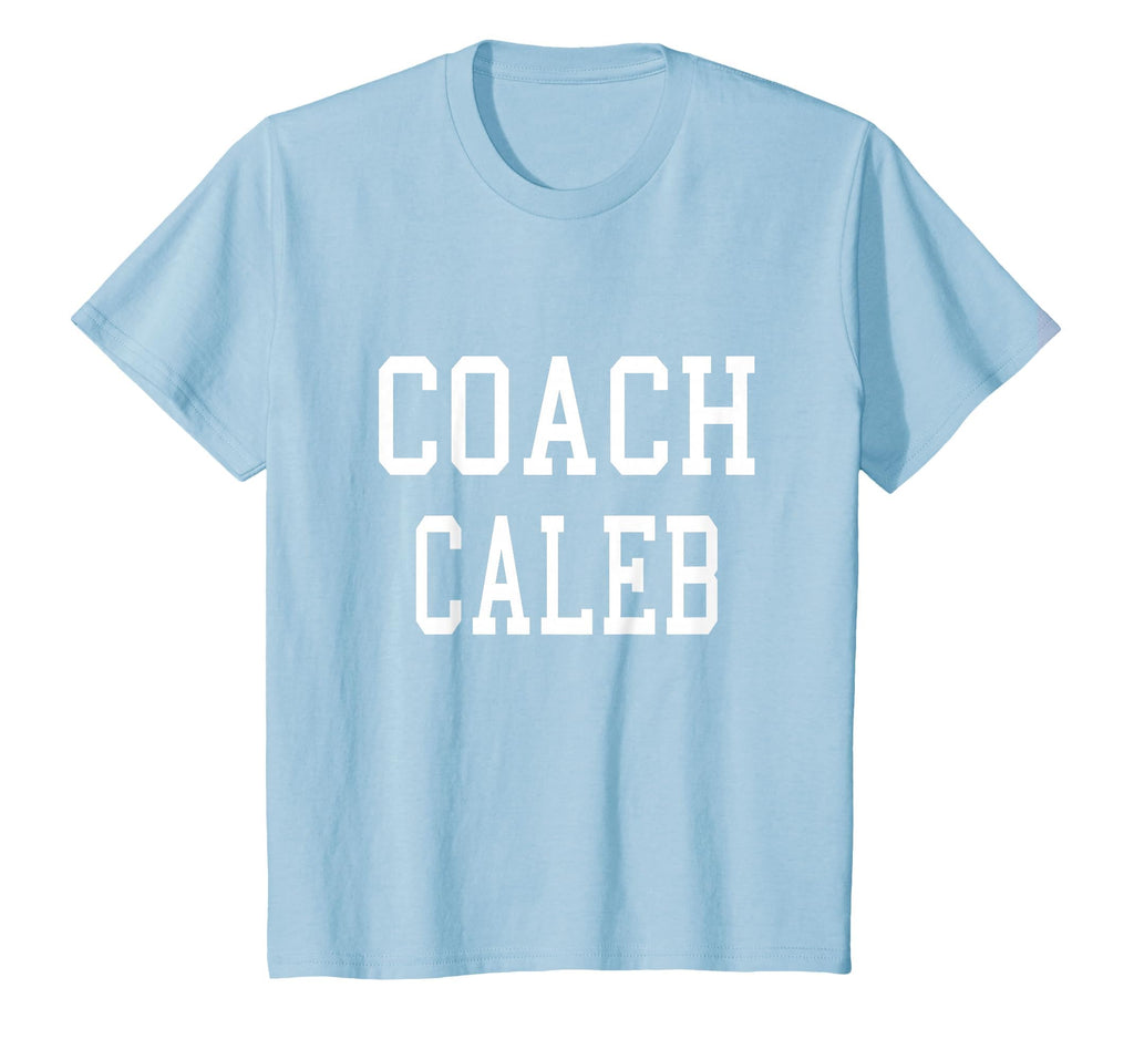 Coach Caleb Custom Football Soccer T-Shirt - Novelty Apparel Unisex - T-Shirt, Sweatshirt, Hoodie