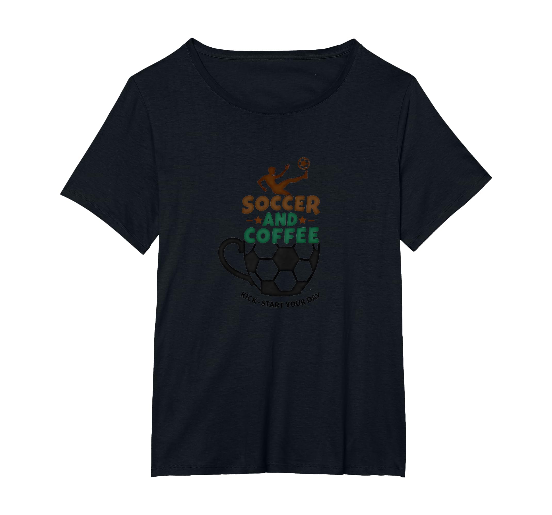 Soccer Mom Soccer And Coffee Kick Sweatshirt - Unique Graphic for Adults - T-Shirt, Sweatshirt, Hoodie