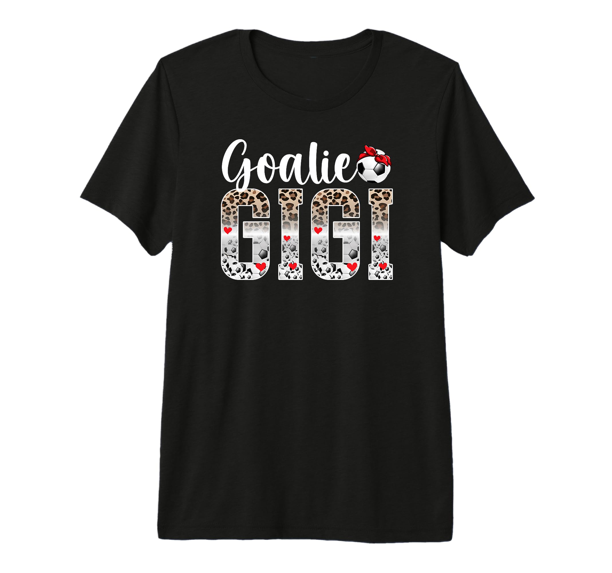 Soccer Goalie Gigi Leopard Gigi Soccer T-Shirt - Novelty Apparel Unisex - T-Shirt, Sweatshirt, Hoodie