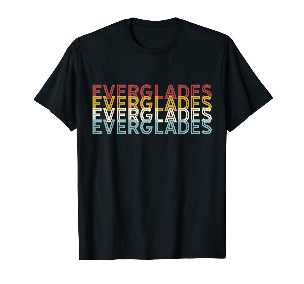 70S Usa Everglades National Park T-Shirt - Trendy Graphic Men Women - T-Shirt, Sweatshirt, Hoodie