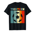 Thirteen 13Th Soccer Birthday Party T-Shirt - Aesthetic Graphic Men Women - T-Shirt, Sweatshirt, Hoodie