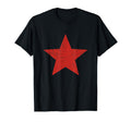 Grunge Alternative Distressed Red T-Shirt - Fun Novelty Design Men Women - T-Shirt, Sweatshirt, Hoodie