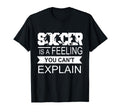 Soccer Is Feeling Funny Player Or T-Shirt - Custom Art Print for Adults - T-Shirt, Sweatshirt, Hoodie