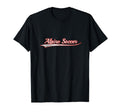 Alpine Soccer Varsity Distressed T-Shirt - Fun Novelty Design Men Women - T-Shirt, Sweatshirt, Hoodie