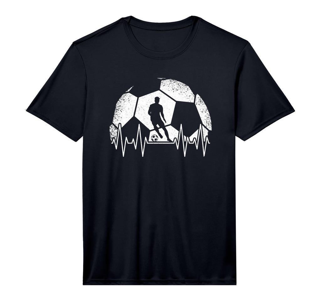 Football Heartbeat Football Player T-Shirt - Unique Graphic Men Women - T-Shirt, Sweatshirt, Hoodie