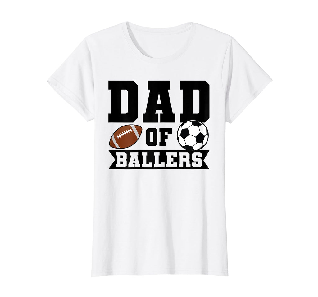 Dad Ballers Soccer Player T-Shirt - Custom Art Print Men Women - T-Shirt, Sweatshirt, Hoodie