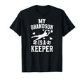 My Grandson Soccer Keeper Grandma T-Shirt - Aesthetic Graphic for Adults - T-Shirt, Sweatshirt, Hoodie