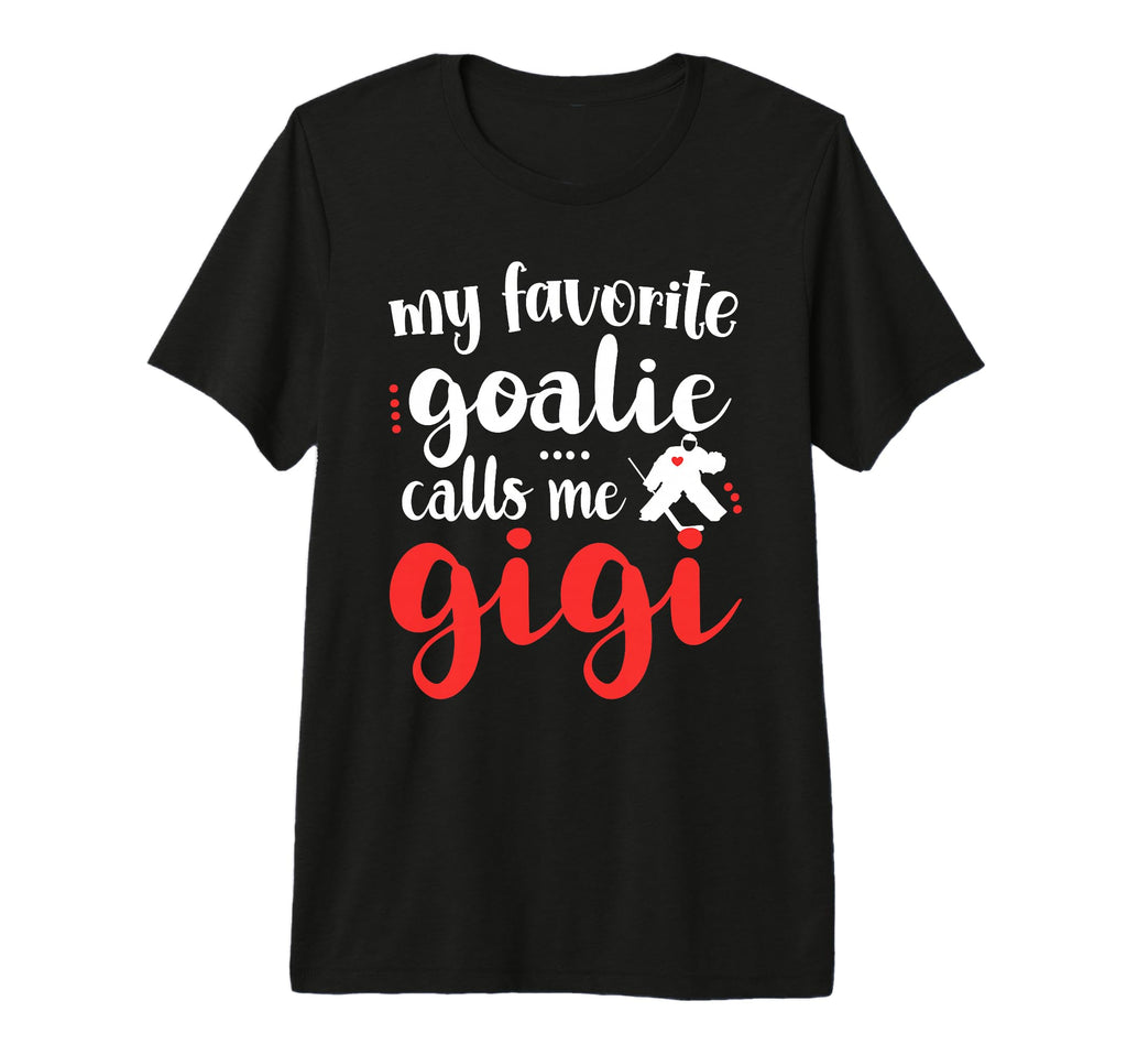 Proud Ice Hockey Goalie Gigi Hockey Keeper T-Shirt - Unique Graphic Unisex - T-Shirt, Sweatshirt, Hoodie