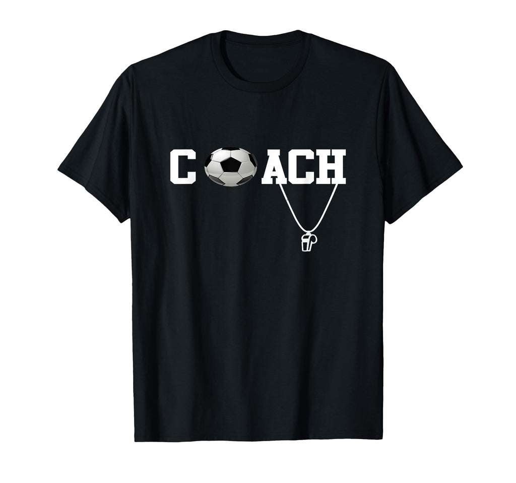 Soccer Coach Whistle Ball Soccer T-Shirt - Custom Art Print for Adults - T-Shirt, Sweatshirt, Hoodie