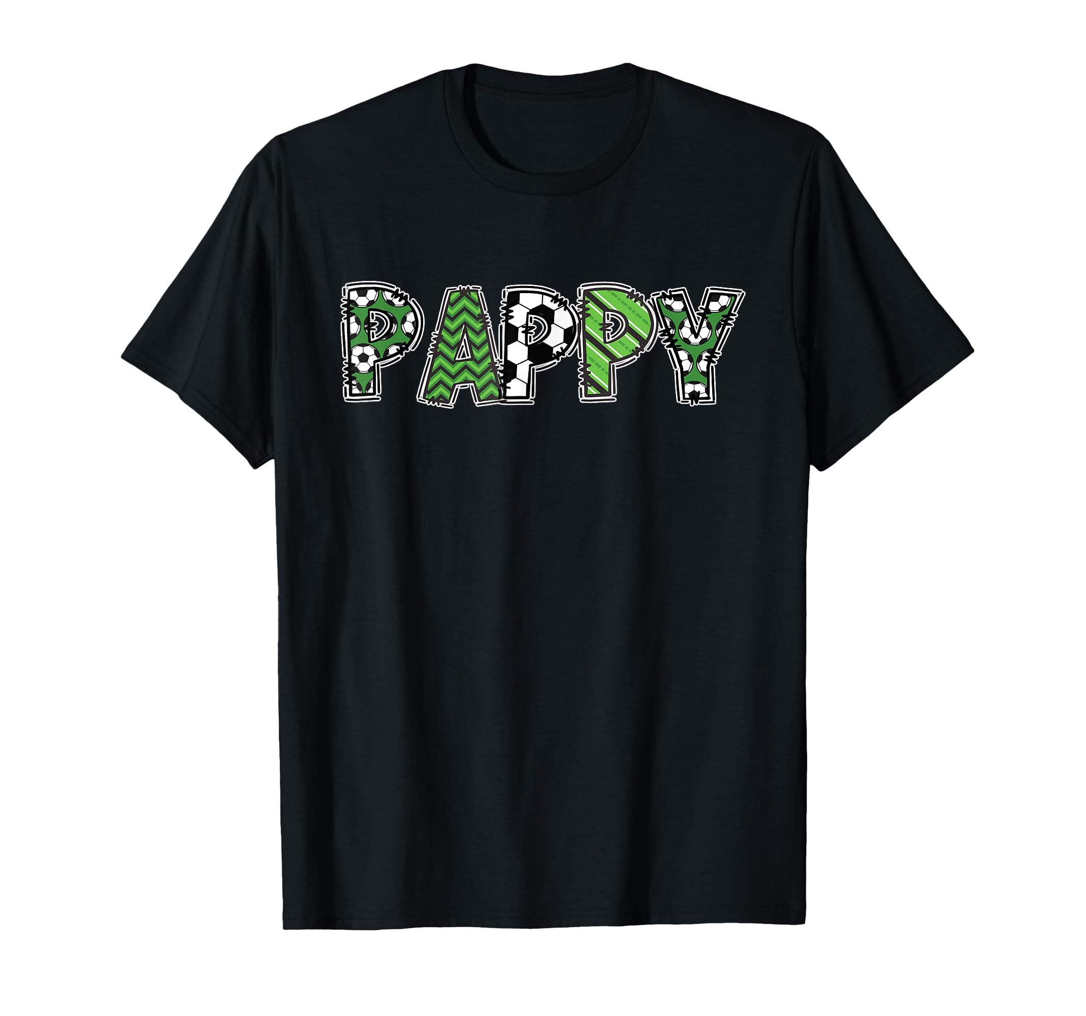 Soccer Grandpa Pappy Birthday Party T-Shirt - Trendy Graphic Unisex - T-Shirt, Sweatshirt, Hoodie
