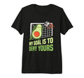 Avocado Soccer Goalie My Goal Is To T-Shirt - Minimalist Print for Adults - T-Shirt, Sweatshirt, Hoodie