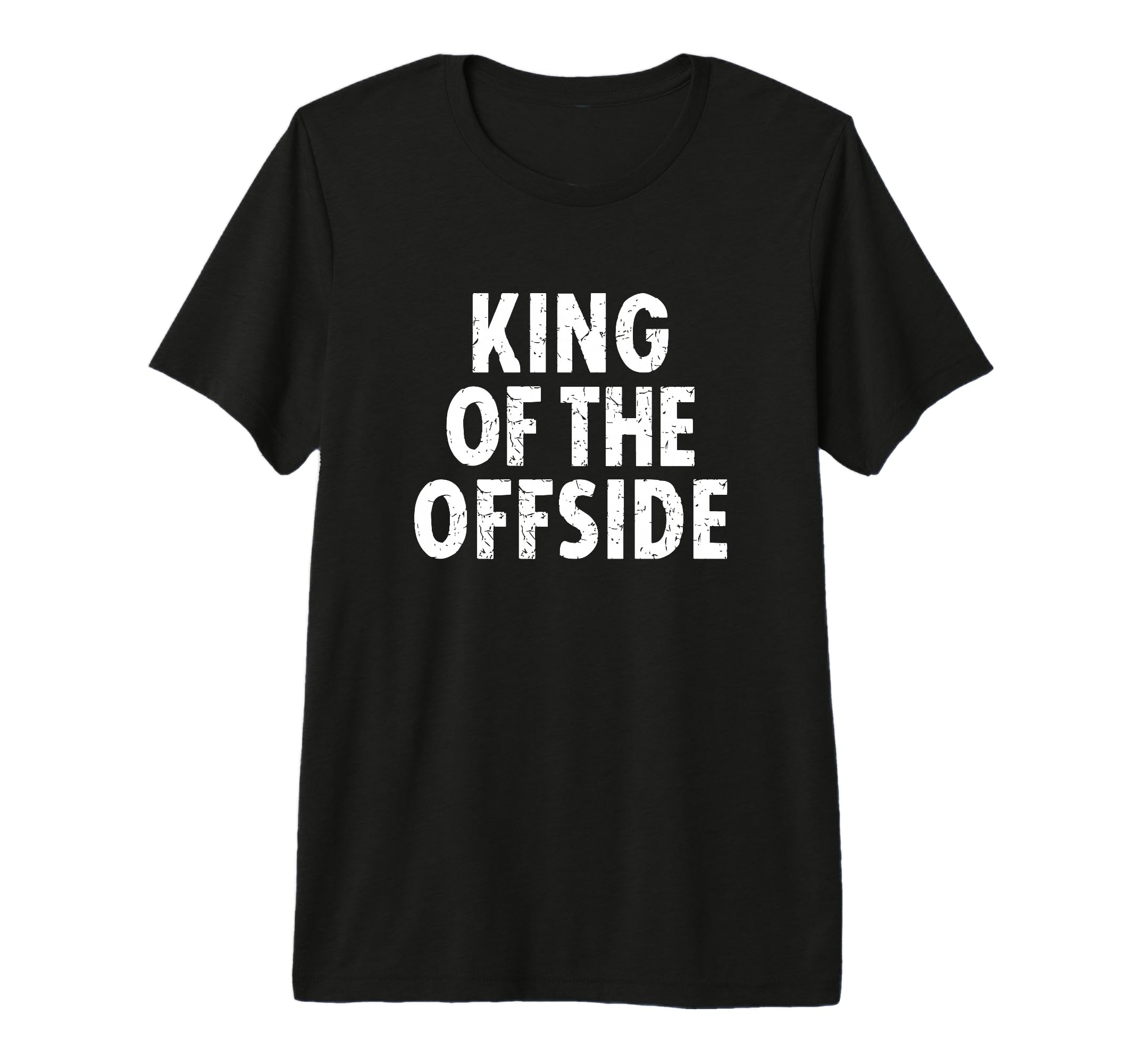 Mens Soccer Dad King Offside Funny T-Shirt - Aesthetic Graphic for Adults - T-Shirt, Sweatshirt, Hoodie