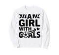 Goals Soccer Sweatshirt - Casual Everyday Wear for Adults - T-Shirt, Sweatshirt, Hoodie