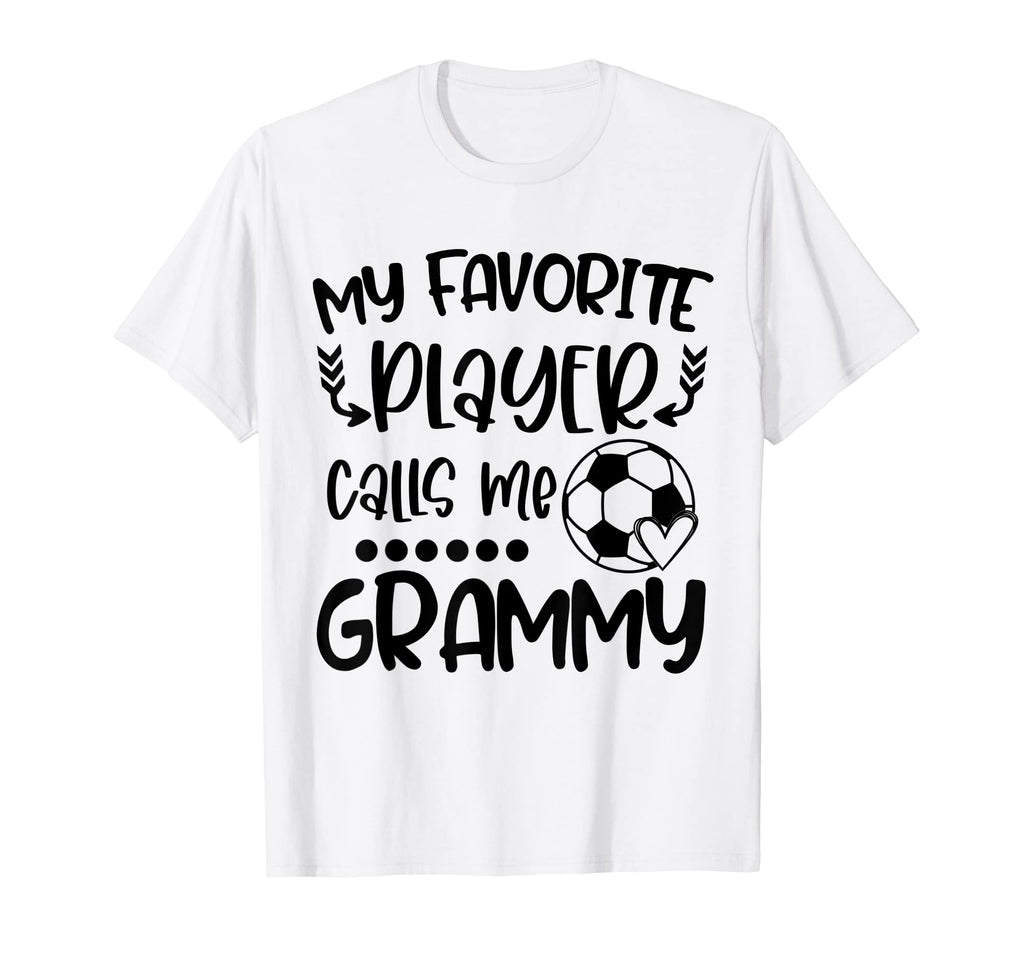 My Favorite Player Calls Me Grammy T-Shirt - Unique Graphic Men Women - T-Shirt, Sweatshirt, Hoodie