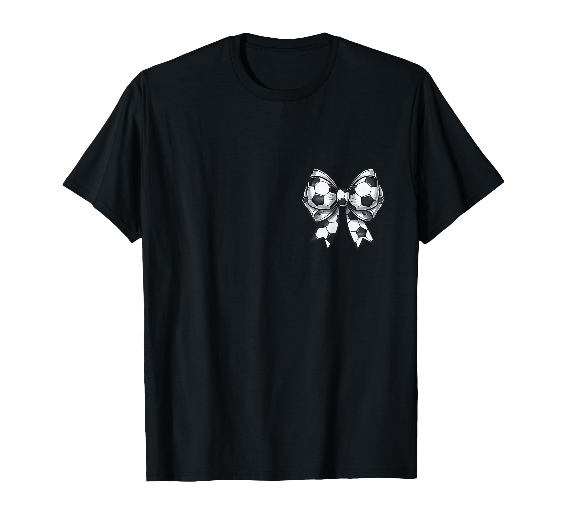 Soccer Aunt Coquette Bow Front Back T-Shirt - Streetwear Style for Adults - T-Shirt, Sweatshirt, Hoodie