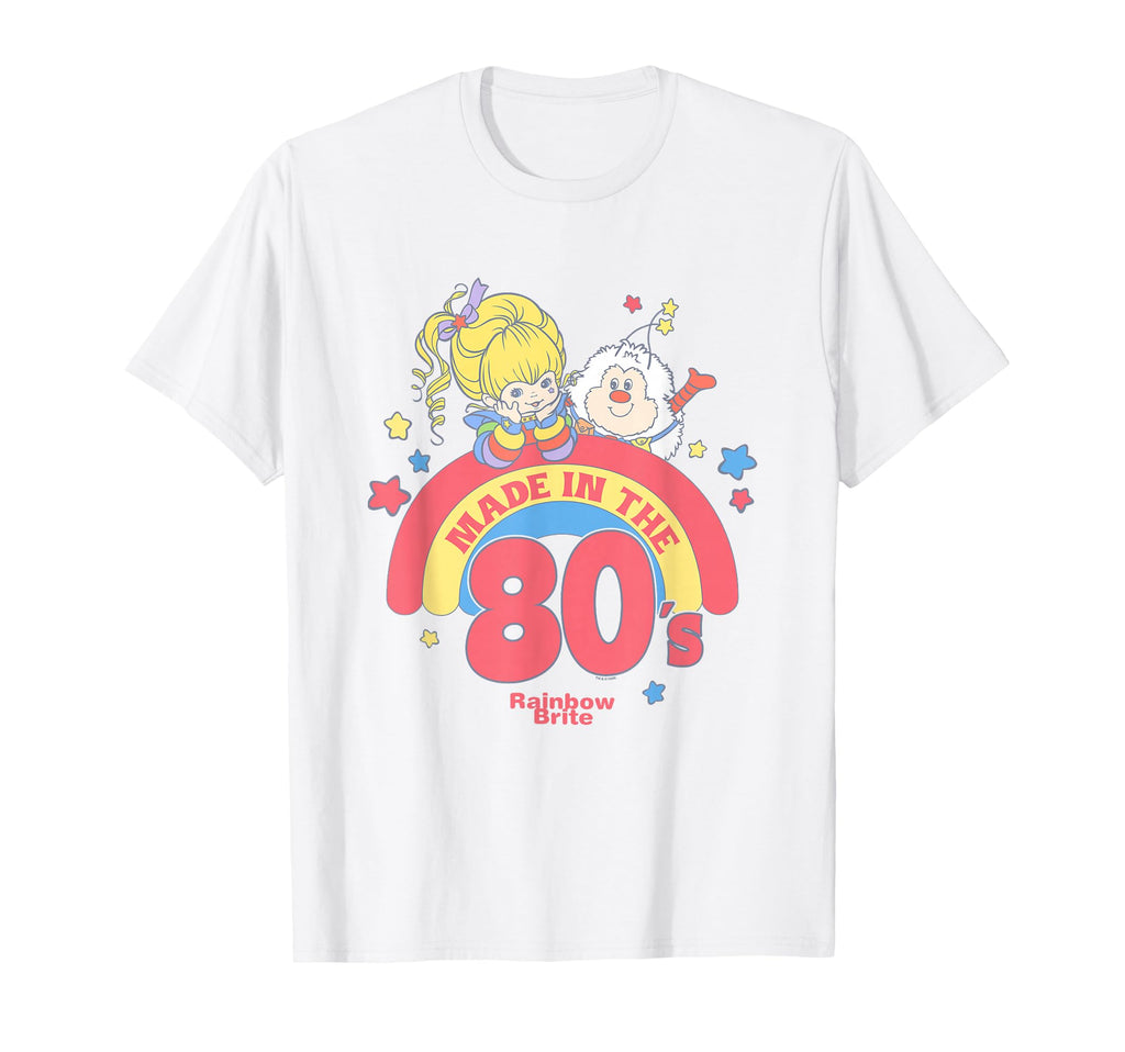 Rainbow Brite Me 80S Pastel Colors Chest T-Shirt - Minimalist Print Unisex - T-Shirt, Sweatshirt, Hoodie