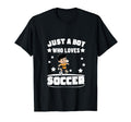 Soccer Player Just Who Loves Soccer T-Shirt - Streetwear Style for Adults - T-Shirt, Sweatshirt, Hoodie