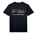 I Love Goalie Soccer Goalkeeper T-Shirt - Minimalist Print for Adults - T-Shirt, Sweatshirt, Hoodie