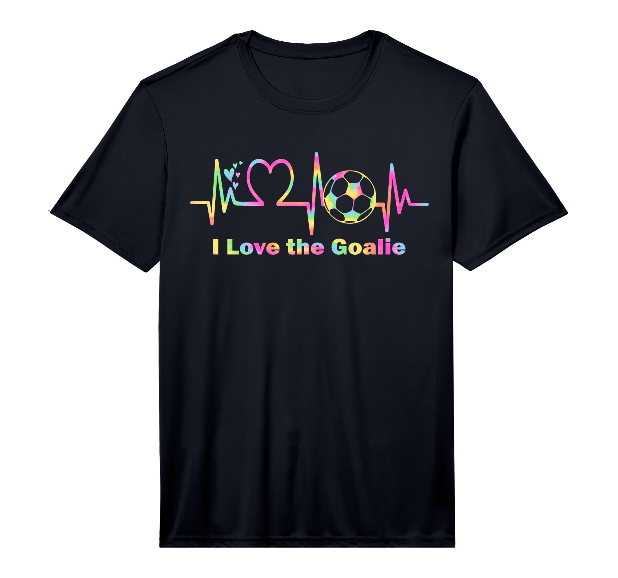 I Love Goalie Soccer Goalkeeper T-Shirt - Minimalist Print for Adults - T-Shirt, Sweatshirt, Hoodie
