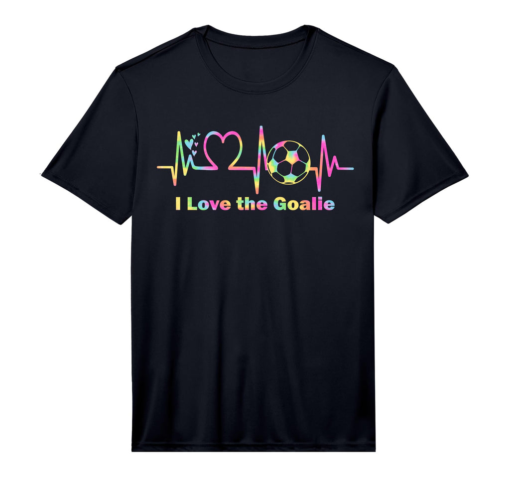 I Love Goalie Soccer Goalkeeper T-Shirt - Casual Everyday Wear Unisex - T-Shirt, Sweatshirt, Hoodie