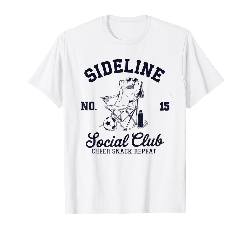 Sideline Social Club Soccer Mom Game T-Shirt - Fun Novelty Design Unisex - T-Shirt, Sweatshirt, Hoodie