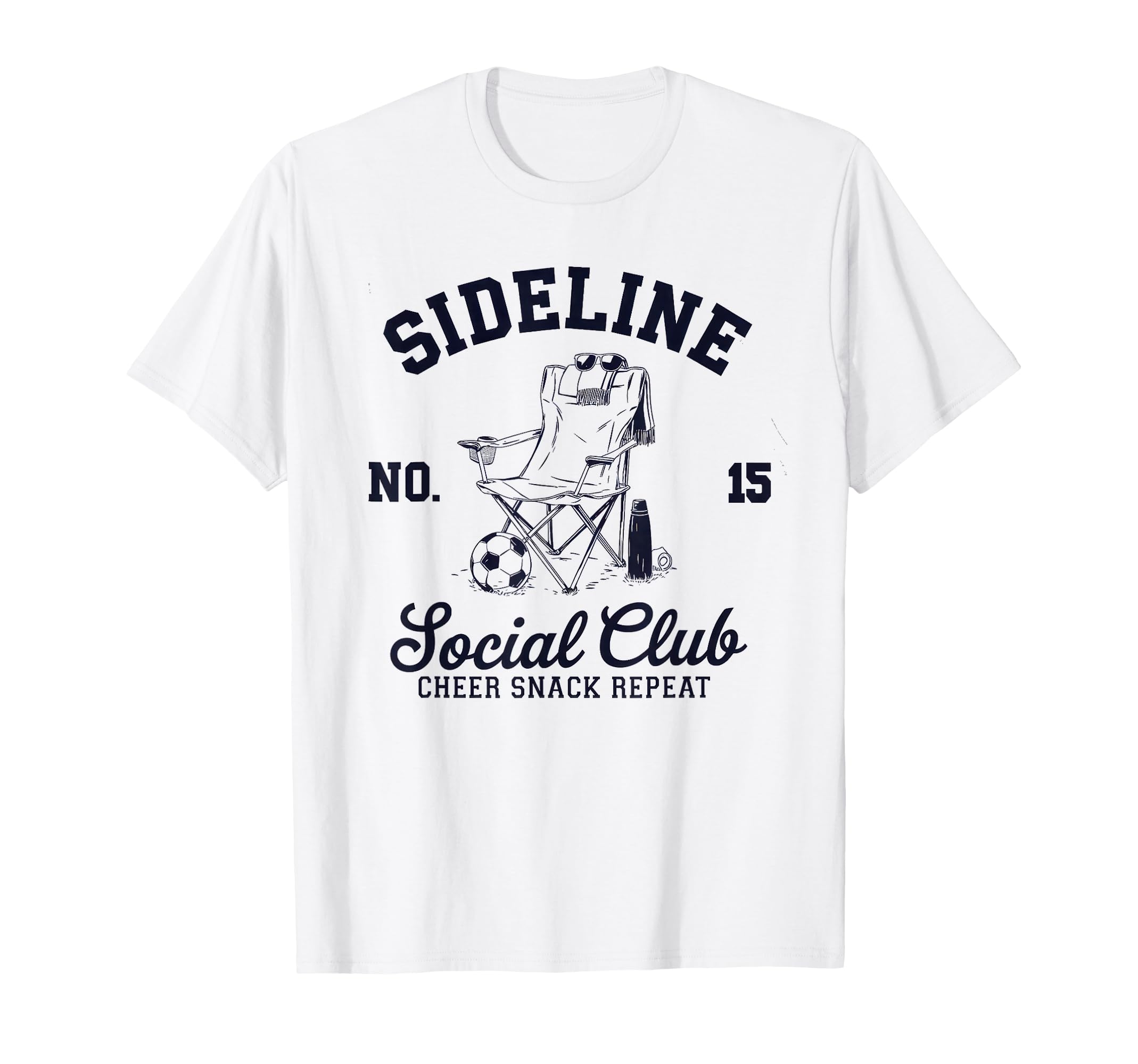 Sideline Social Club Soccer Mom Game T-Shirt - Fun Novelty Design Unisex - T-Shirt, Sweatshirt, Hoodie