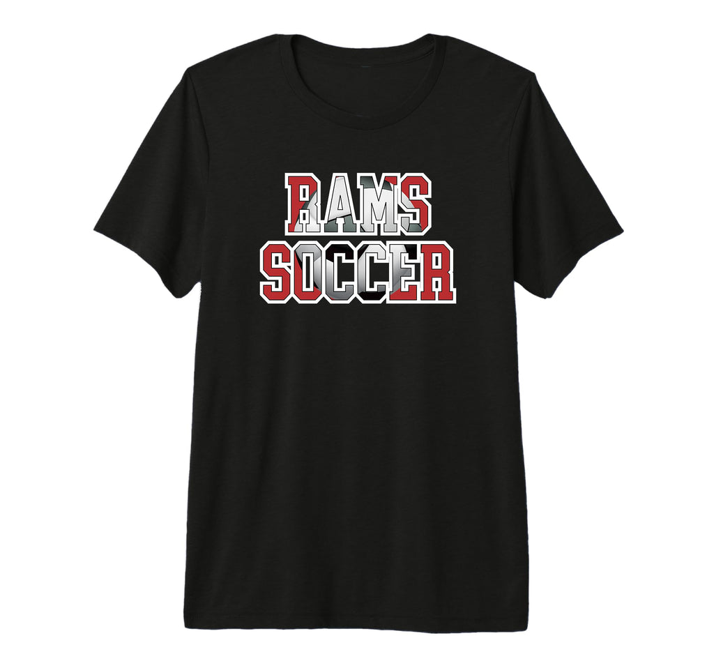Rams Soccer Mom Game Day Mascot T-Shirt - Fun Novelty Design for Adults - T-Shirt, Sweatshirt, Hoodie