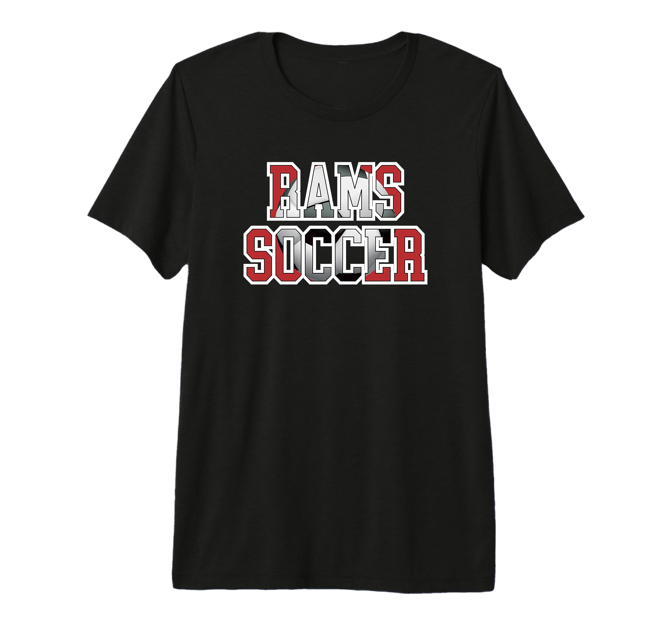 Rams Soccer Mom Game Day Mascot T-Shirt - Fun Novelty Design for Adults - T-Shirt, Sweatshirt, Hoodie