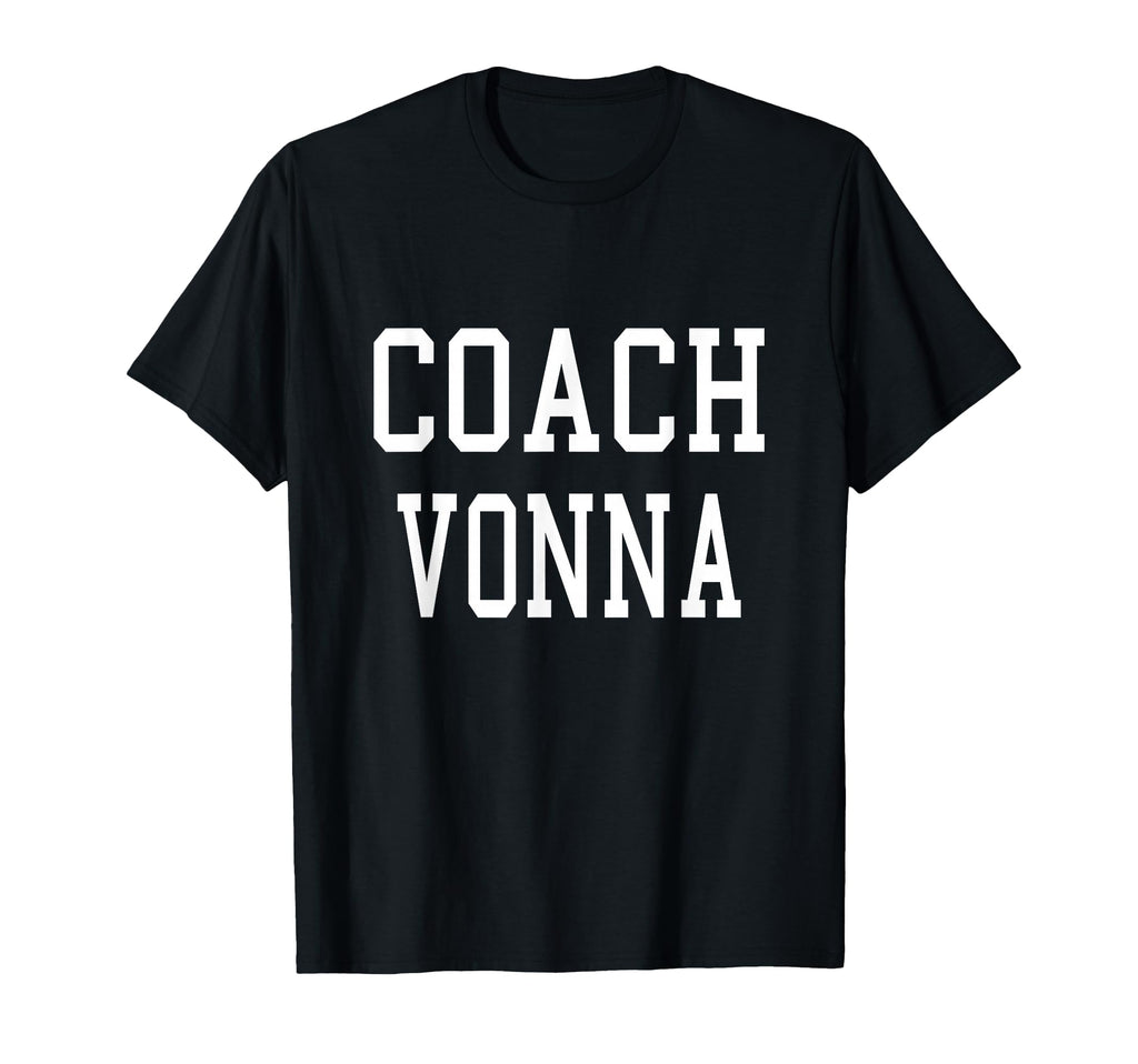 Coach Vonna Custom Football Soccer T-Shirt - Custom Art Print Unisex - T-Shirt, Sweatshirt, Hoodie
