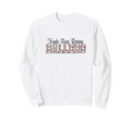 Kinda Busy Raising Ballers Funny Sweatshirt - Trendy Graphic Unisex - T-Shirt, Sweatshirt, Hoodie