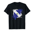 Soccer Ball Flag El Salvador T-Shirt - Fun Novelty Design for Adults - T-Shirt, Sweatshirt, Hoodie