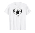 Soccer Love Soccer Heart Soccer Mom Game T-Shirt - Unique Graphic Unisex - T-Shirt, Sweatshirt, Hoodie