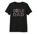 Ice Hockey Goalkeeper Dad Tri Blend T-Shirt - Novelty Apparel Unisex - T-Shirt, Sweatshirt, Hoodie