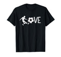 Soccer Player Love T-Shirt - Graphic Print Unisex - T-Shirt, Sweatshirt, Hoodie