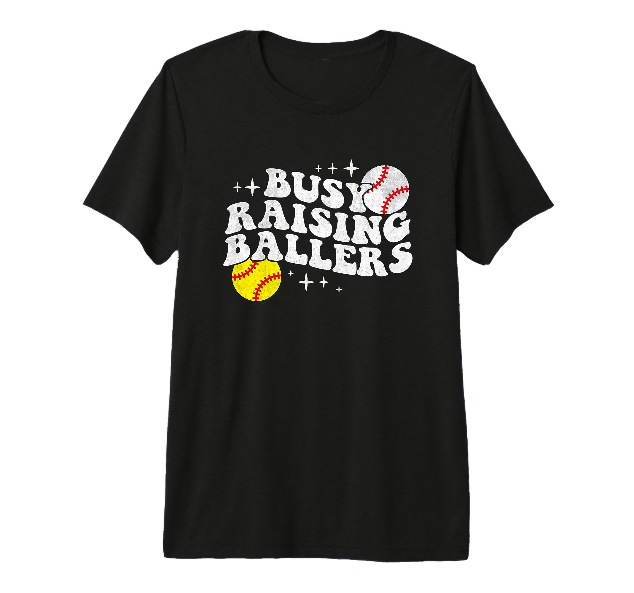 Busy Raising Ballers Softball T-Shirt - Streetwear Style Men Women - T-Shirt, Sweatshirt, Hoodie