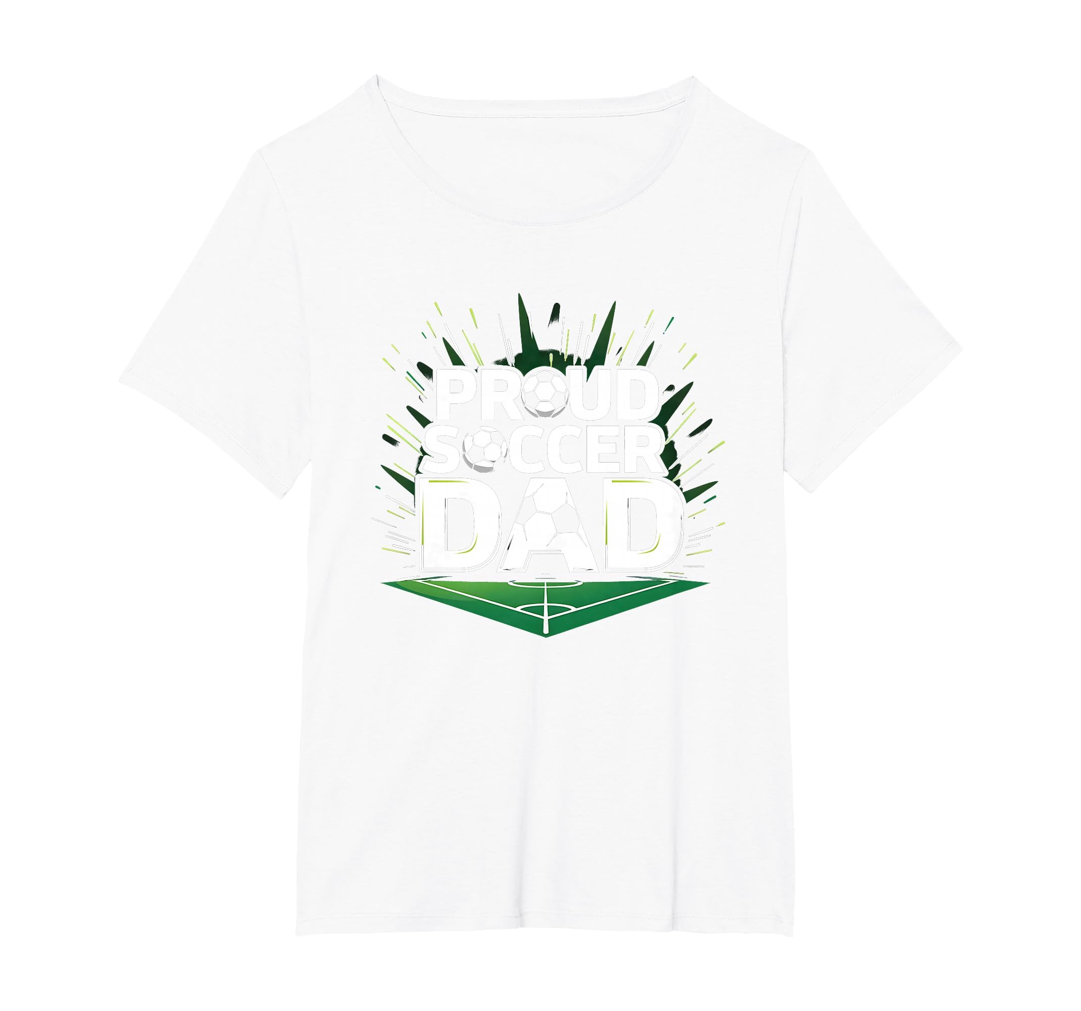 Proud Soccer Dad Cheering Sideline T-Shirt - Fun Novelty Design Unisex - T-Shirt, Sweatshirt, Hoodie