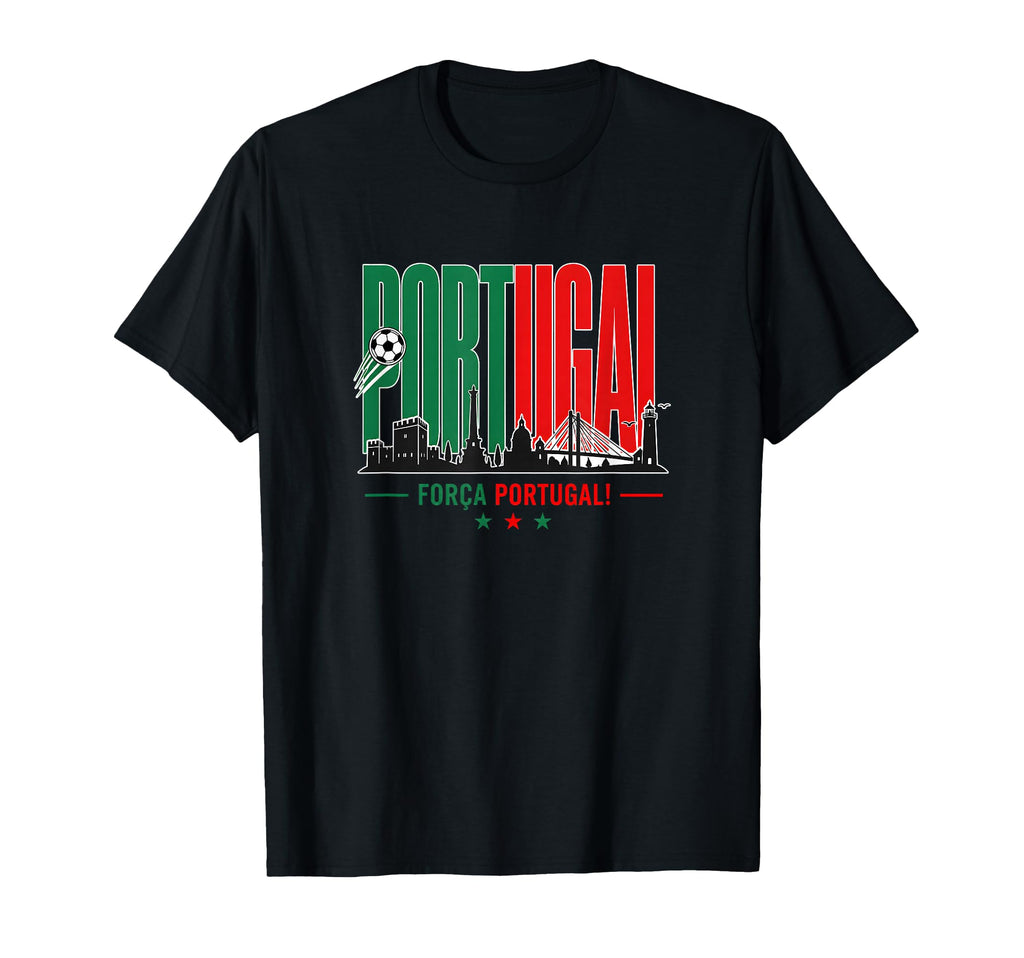 Portugal Soccer Forca Portugal Football T-Shirt - Unique Graphic Men Women - T-Shirt, Sweatshirt, Hoodie