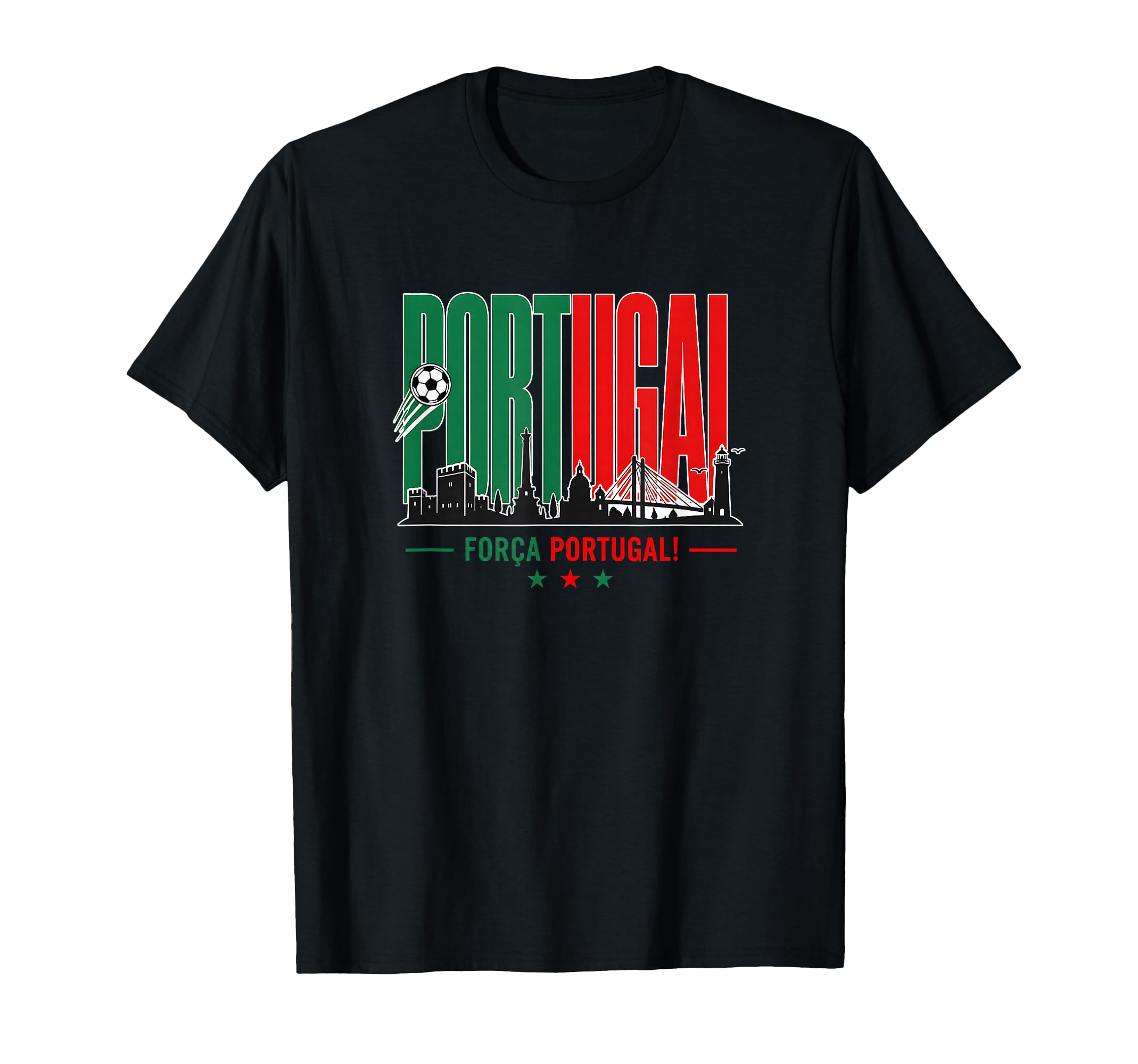 Portugal Soccer Forca Portugal Football T-Shirt - Unique Graphic Men Women - T-Shirt, Sweatshirt, Hoodie