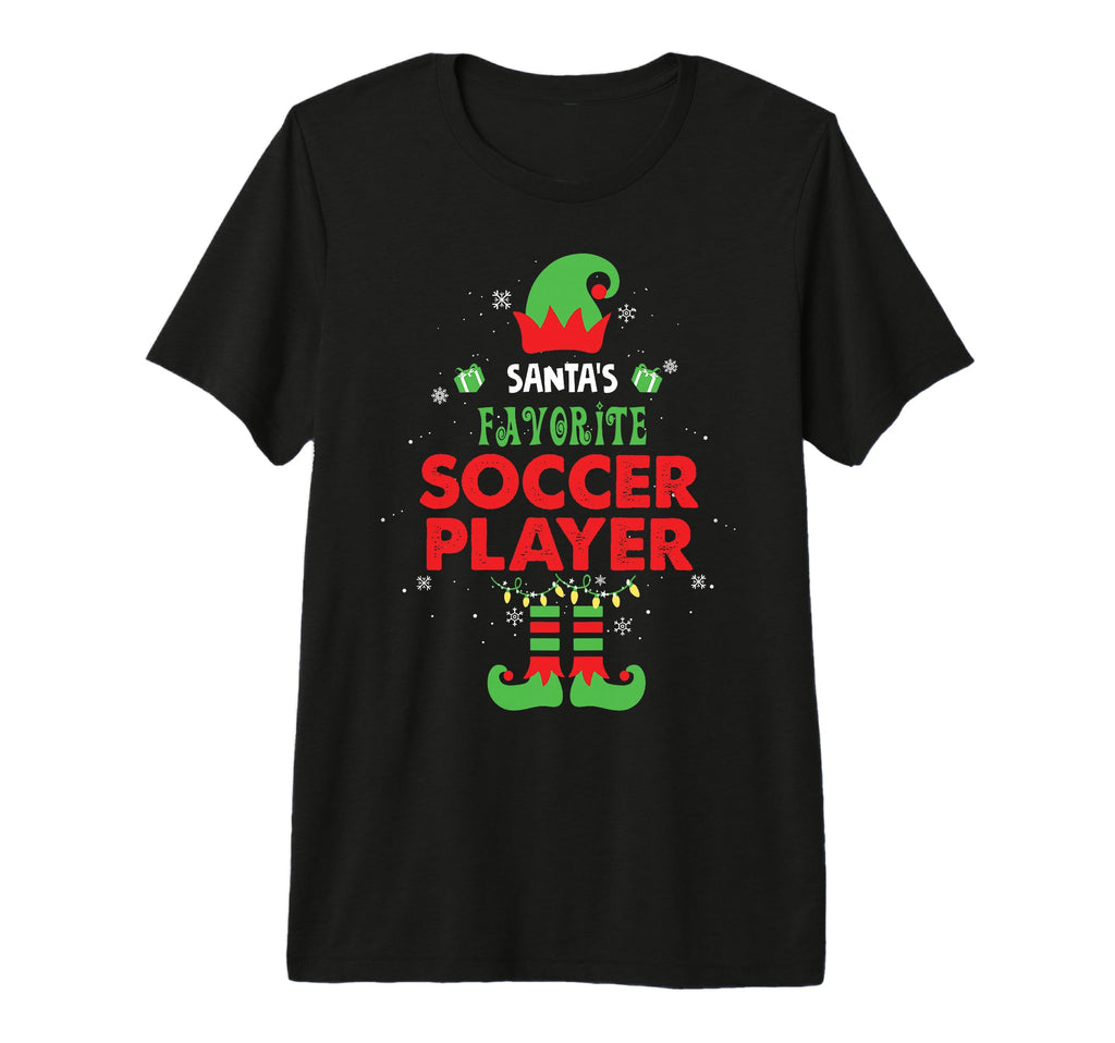 Santas Favorite Soccer Player Funny T-Shirt - Trendy Graphic for Adults - T-Shirt, Sweatshirt, Hoodie