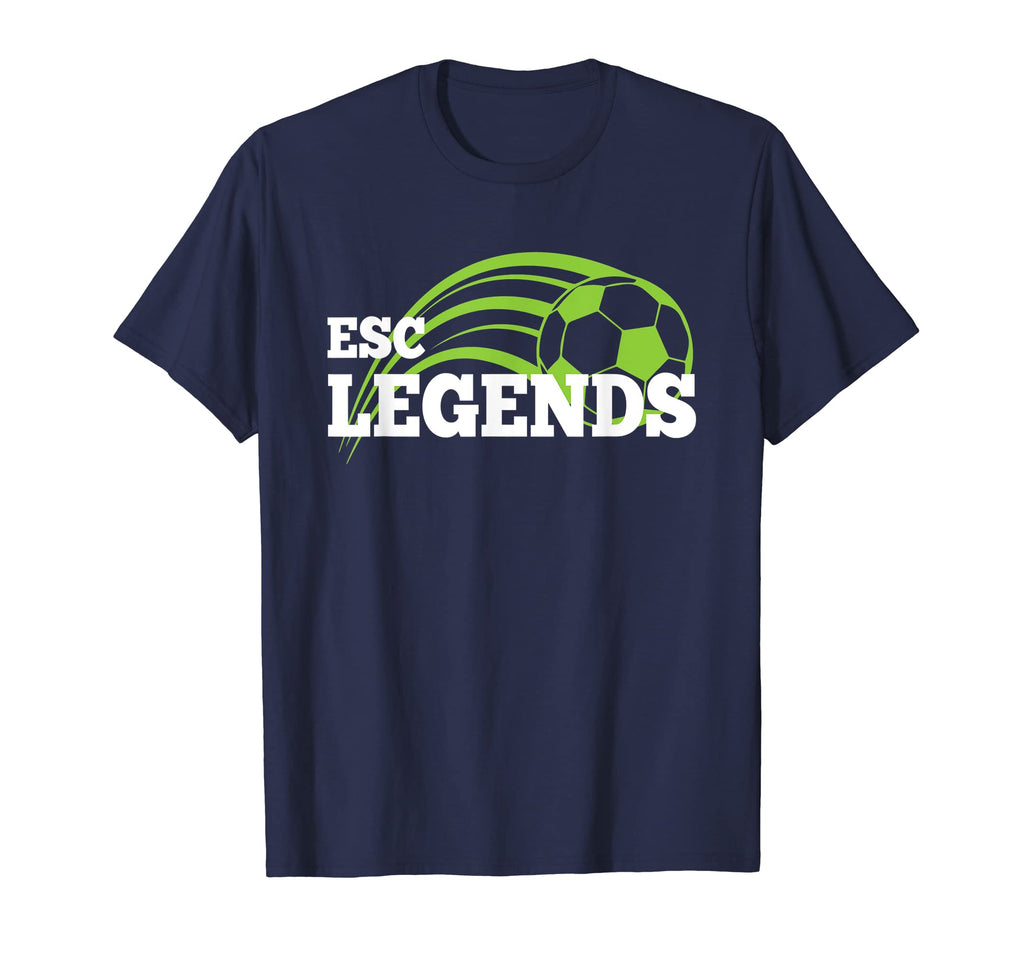 Esc Legends Indoor Soccer Team Coach Rick T-Shirt - Minimalist Print Unisex - T-Shirt, Sweatshirt, Hoodie