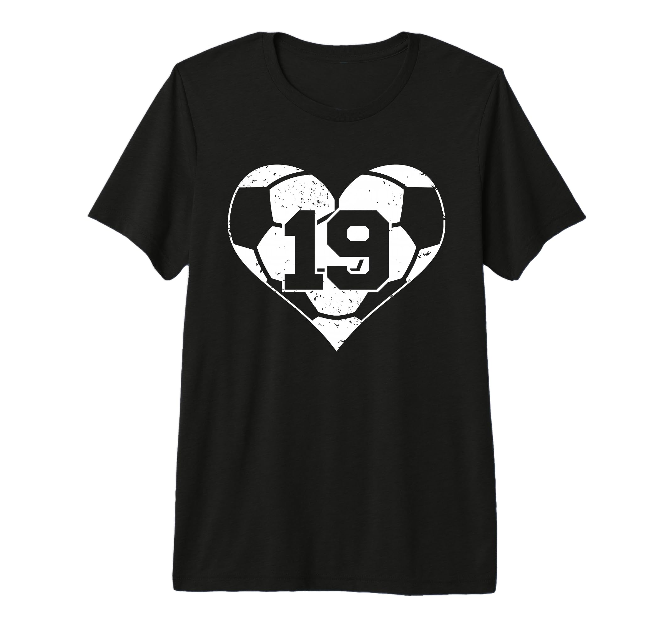 Soccer Number 19 Jersey Funny T-Shirt - Casual Everyday Wear for Adults - T-Shirt, Sweatshirt, Hoodie
