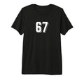 Number 67 80S 90S Soccer Team Jersey T-Shirt - Novelty Apparel for Adults - T-Shirt, Sweatshirt, Hoodie