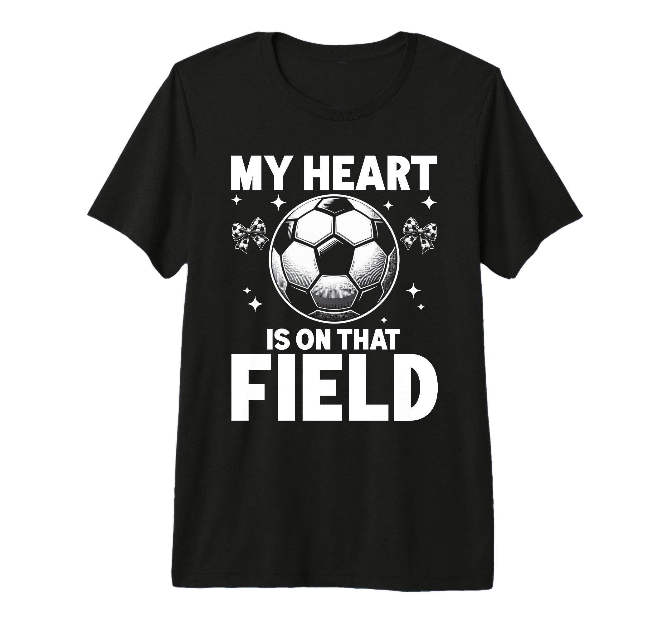 My Heart Is That Field Soccer Season T-Shirt - Trendy Graphic Unisex - T-Shirt, Sweatshirt, Hoodie