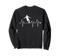 Funny Soccer Player Heartbeat Sweatshirt - Custom Art Print for Adults - T-Shirt, Sweatshirt, Hoodie