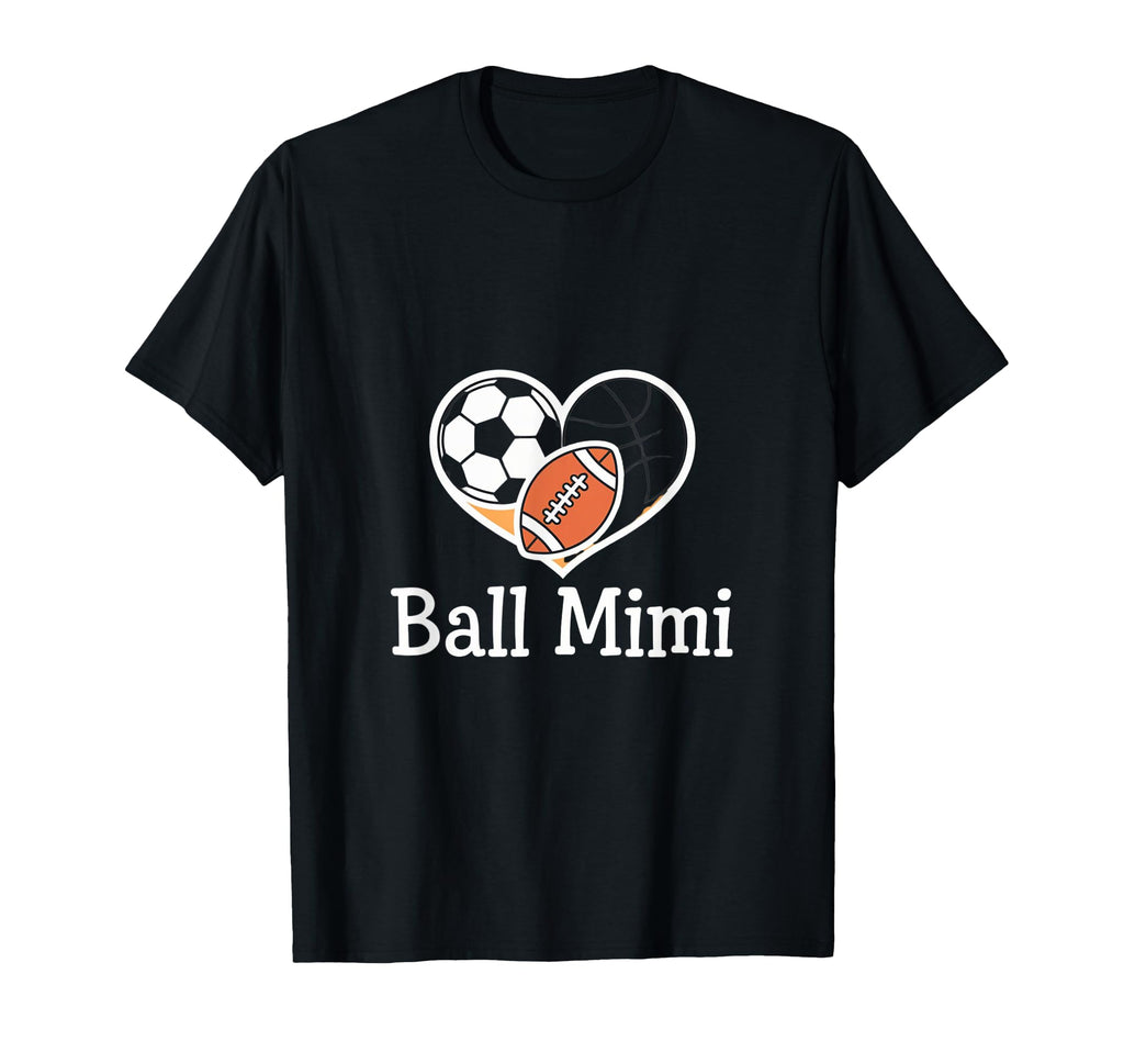 Ball Mimi Heart Funny Soccer T-Shirt - Unique Graphic for Adults - T-Shirt, Sweatshirt, Hoodie